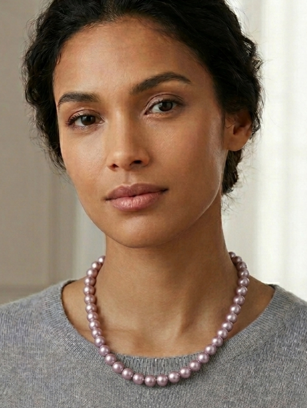 CHARTER CLUB Lavender Pearl Necklace